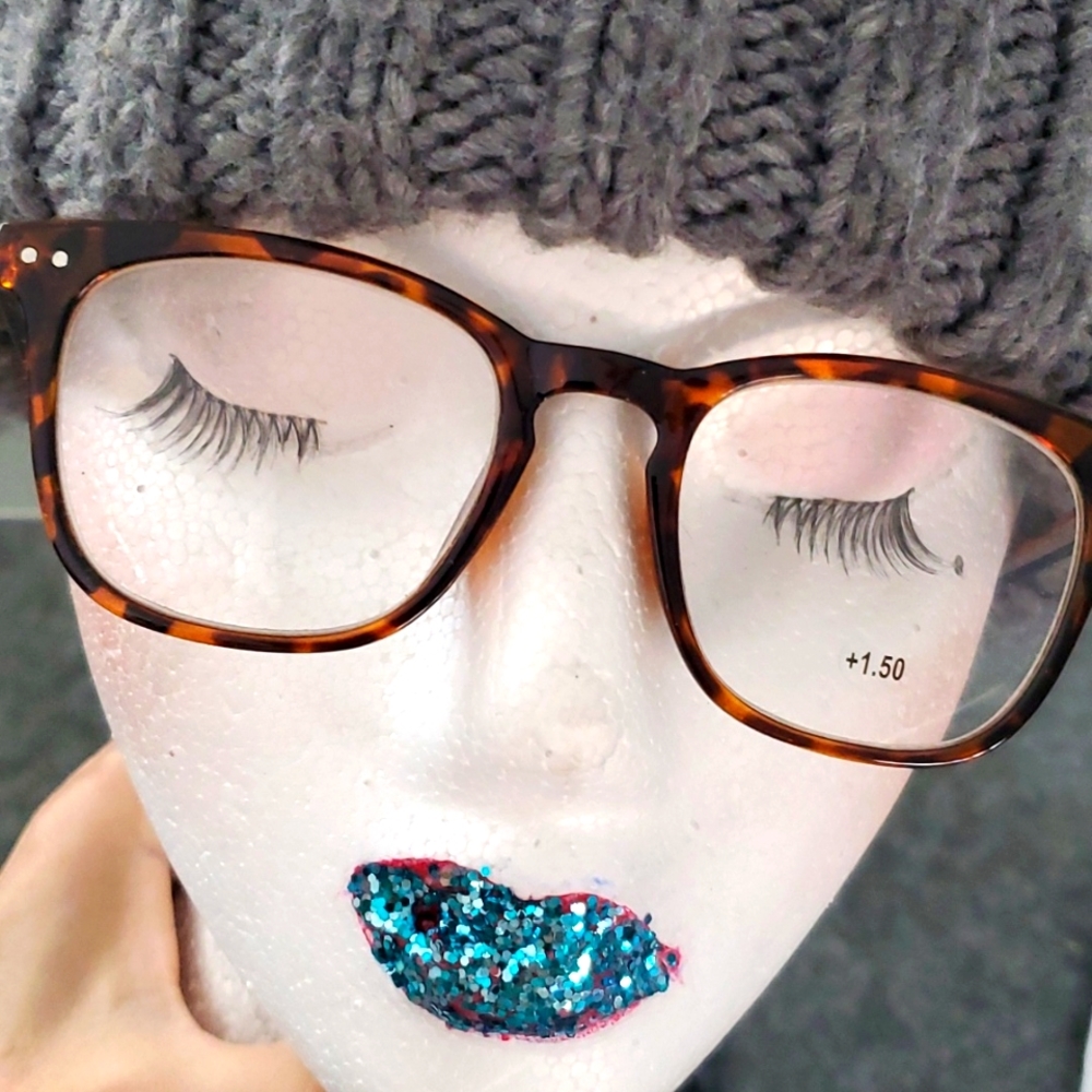 TORTASHELL NEW READING GLASSES +150